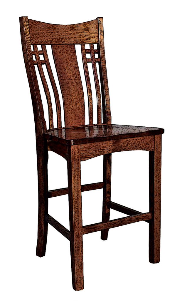 Larson Mission 24" Bar Stool