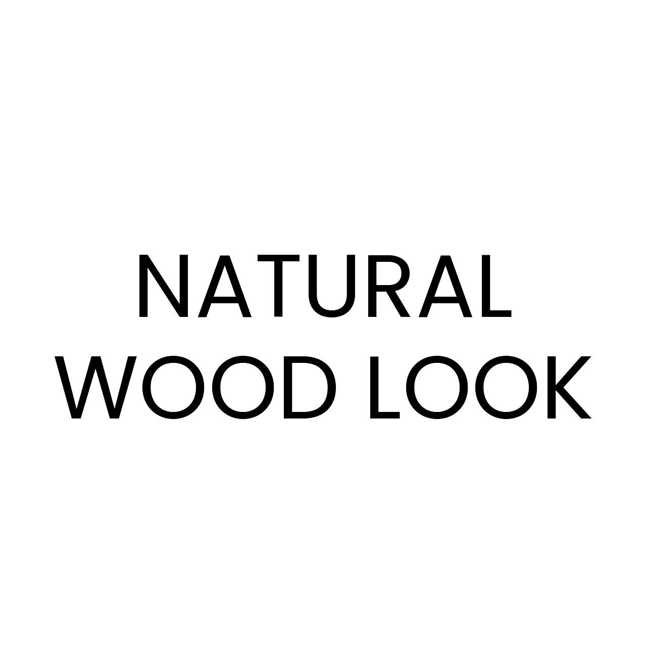 Natural Wood Look stain on red oak